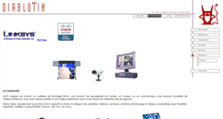 Desktop Screenshot of librairie.diablotin.com